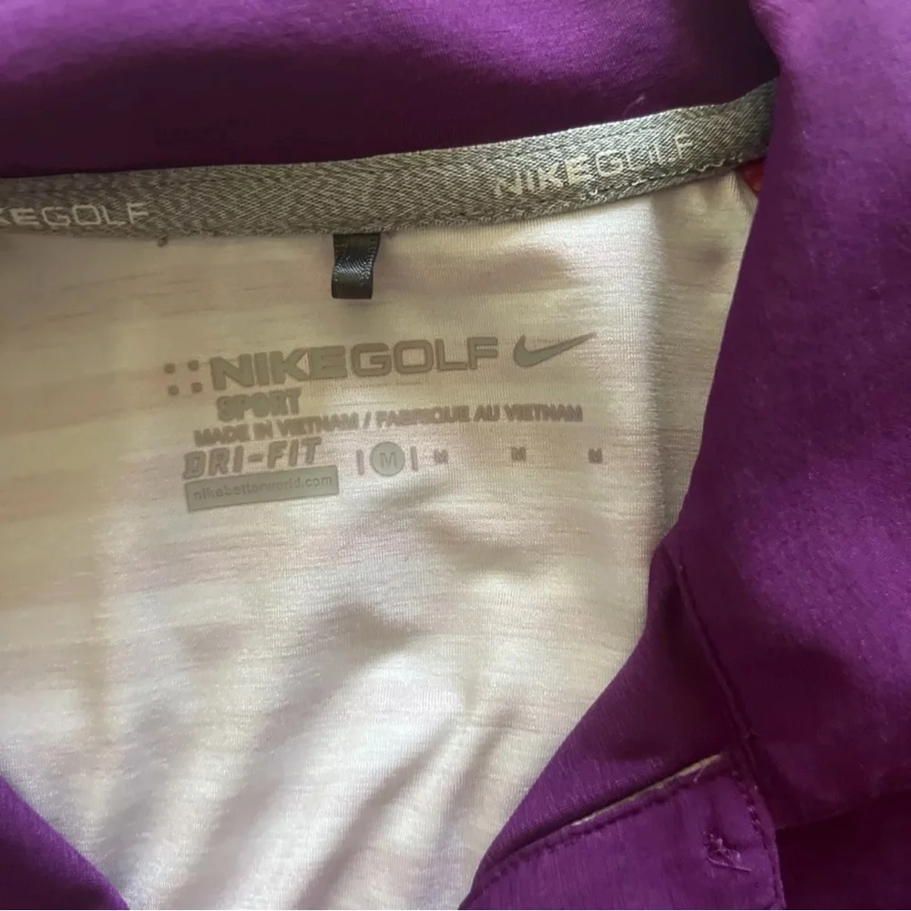 Nike Women’s Golf Sport Dri-Fit‎ Tank Top Purple Medium